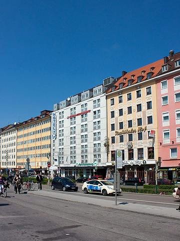 慕尼黑中央火车站诺维姆酒店(Novum Hotel München am Hauptbahnhof)