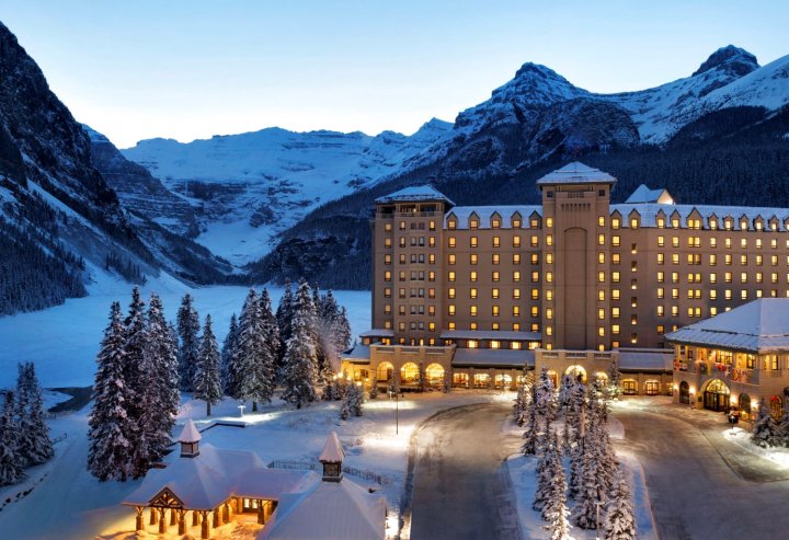 费尔蒙露易丝湖城堡酒店(fairmont chteau lake louise)