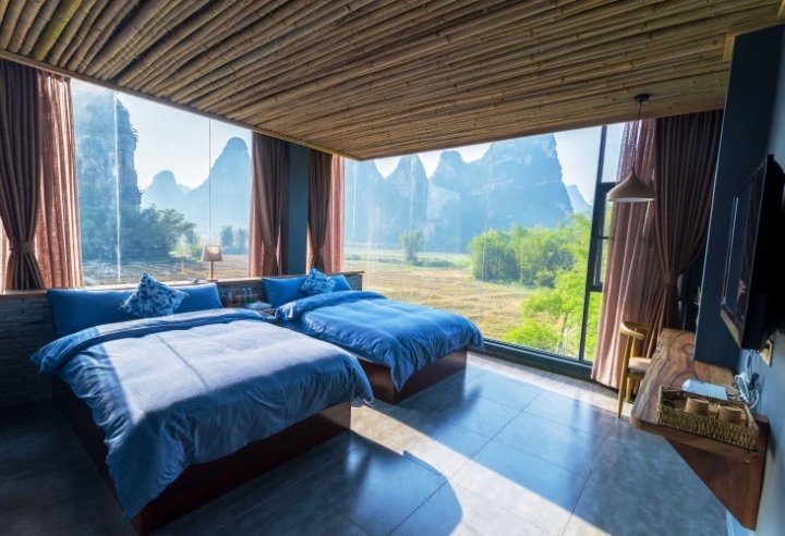 民宿提供的牙刷也很有品质,竹炭的头客栈离明仕田园出口非常近 步行5