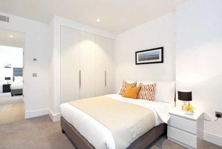 伦敦现代豪华两卧室(AC)(Modern and Luxury 2 Bedroom with AC London)