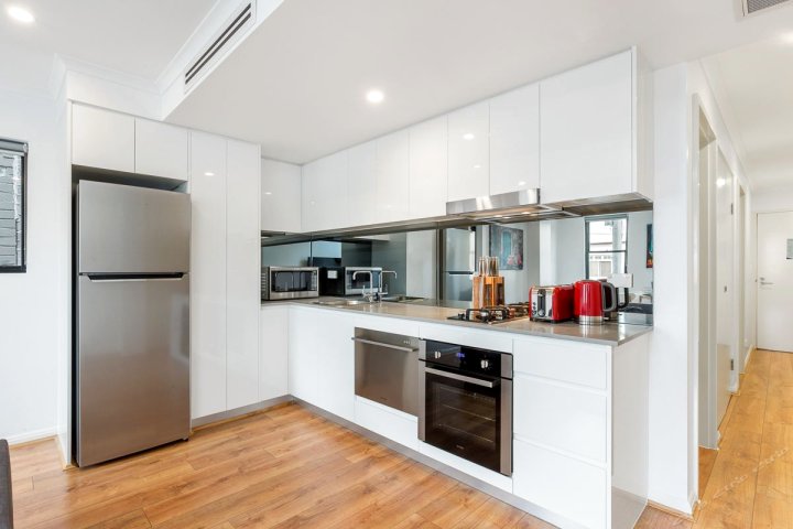 悉尼BALMAIN / ROZELLE现代1号公寓(6DAR)(Balmain / Rozelle Modern 1 Bed Apartment Sydney(6Dar))