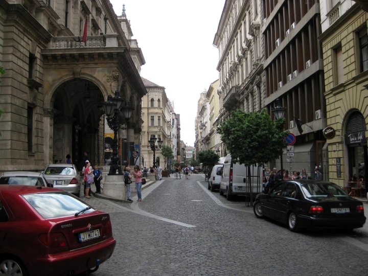 One Step from Budapest's Broadway