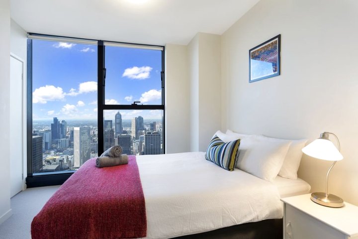 科林斯街城景公寓(Collins Apartment with Cityscape Views)