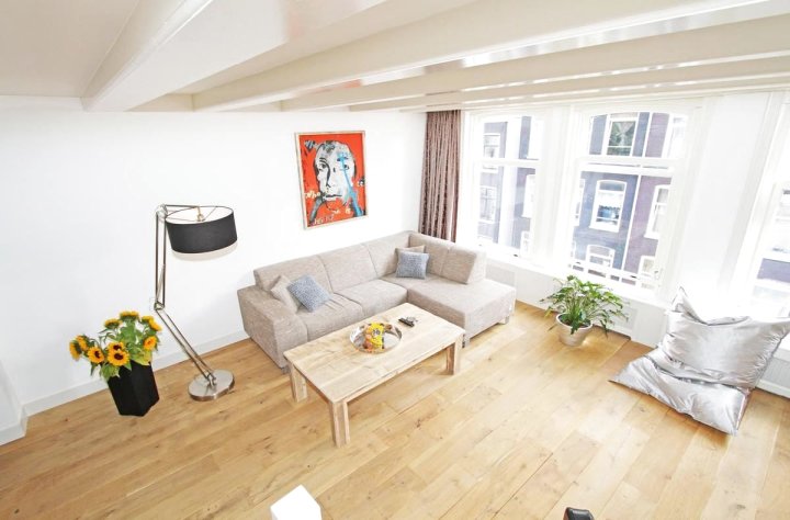 120平米乔丹两卧室两浴室公寓*禁烟*(120m2 Jordaan 2 Bedroom 2 Bathroom Apartment *Non Smoking*)