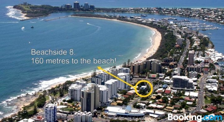 Beachside 2 - 3 Bedroom Budget Apartment Only One Block from Mooloolaba Beach!