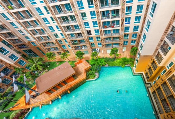 芭堤雅EcolinkAtlantis公寓(Atlantis Condo Pattaya by Ecolink)