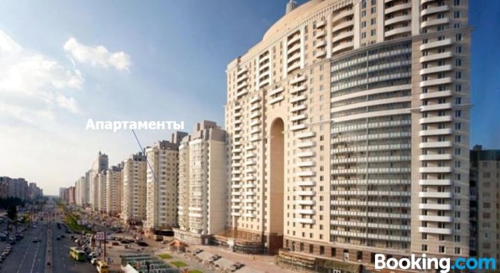 科曼坦特斯凯地铁附近公寓(Apartment on Komendantsky Near Metro)