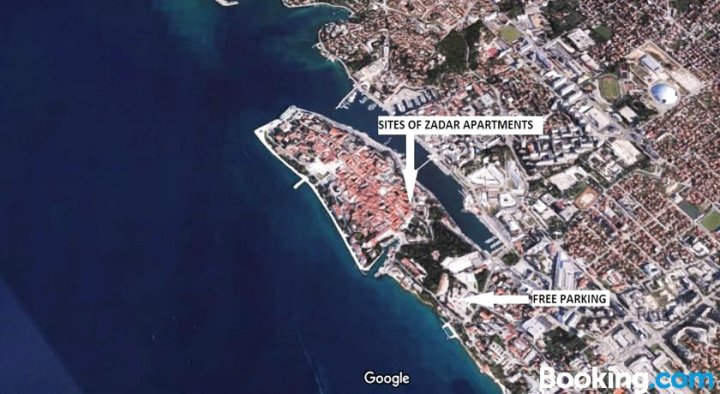 札达尔公寓酒店(Sites of Zadar Apartments)