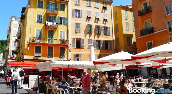 十字公寓 - 老城区和露台(La Croix - F3, Terrasse Vue Panoramique, Vieux-Nice Old Town and Terrace)