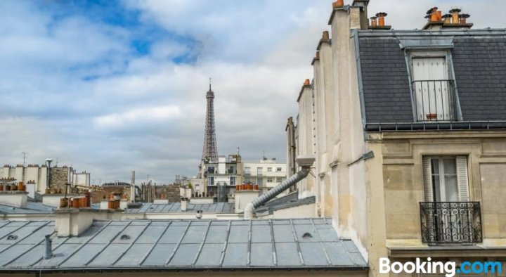 Tour Eiffel Family - Ménage Pro, Climatisation, Wifi