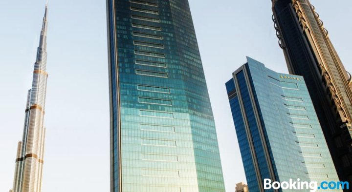 梦幻酒店迪拜公寓 - 48塔门哈利法塔及喷泉景观(Dream Inn Apartments - 48 Burj Gate Burj Khalifa & Fountain View)