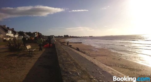 Maison de 5 Chambres a Damgan a 25 m de la Plage Avec Vue Sur la Mer Jardin Clos et Wifi