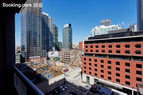 多伦多市中心罗杰斯中心阿特拉斯套房带家具公寓(Atlas Suites Furnished Apartments- Rogers Center, Downtown Toronto)
