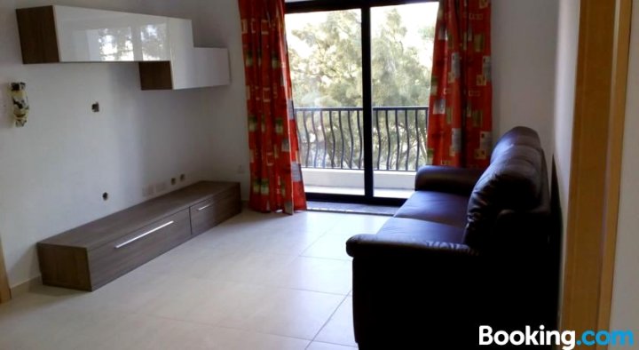 Spacious Two Bedroom Apartment Within 5 Minutes Walk from St Thomas Bay in Marsascala