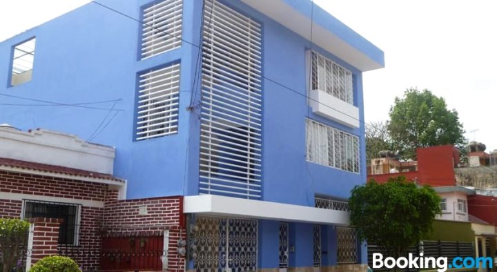 科特佩克蓝房子公寓旅社(La Casa Azul Hostal y Pension - Coatepec)
