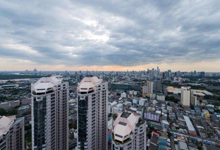 曼谷高级观景公寓(Amazing Rooftop Pool*Luxe 1Br* Thonglor Condo)