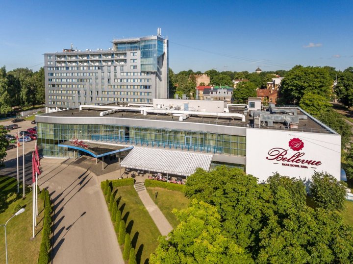 里加贝尔维尤公园酒店(Bellevue Park Hotel Riga with Free Parking)