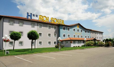 洛伊太阳斯特拉斯堡米兰多尔塞姆酒店(Hotel Roi Soleil Strasbourg Mundolsheim)