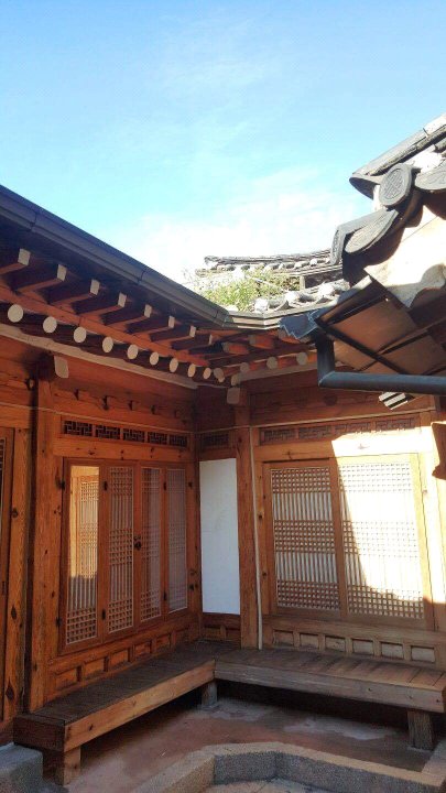 近北村的传统韩屋(Traditional Hanok in Near Kitamura)