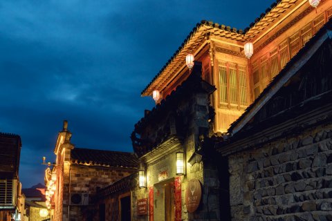 宏村半山半水·徽派古风观景民宿