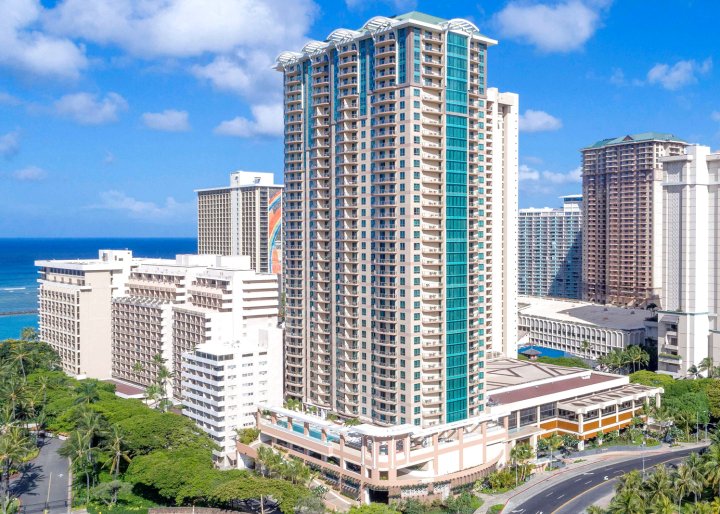 夏威夷·火奴鲁鲁大岛威基基希尔顿分时度假俱乐部(Hilton Grand Vacations Club the Grand Islander Waikiki Honolulu)