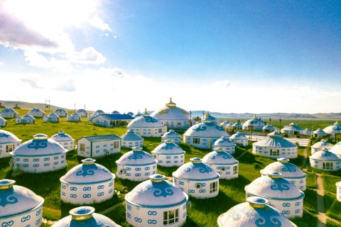 额尔古纳弘吉剌部蒙古大营