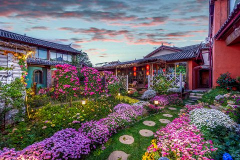 墨竹瓦舍 Snow mountain.Garden 雪山观景花园美宿.客栈