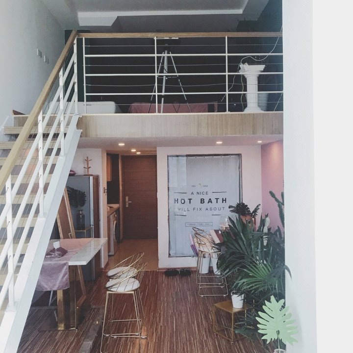 花河谷枕河而眠海河loft大床房公寓NO.2