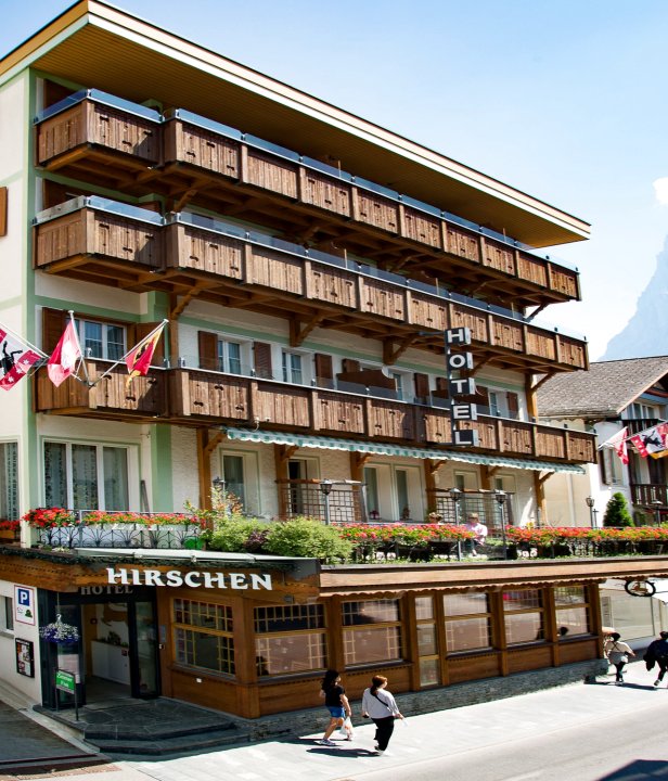 格林德瓦海尔森酒店(Hotel Hirschen - Grindelwald)