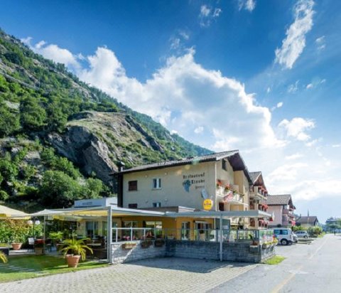 特劳伯旅馆-布里格巴德(Pension/Restaurant Traube - Brigerbad)