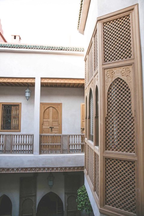 马拉喀什摩洛哥传统庭院住宅(Riad Be Marrakech)