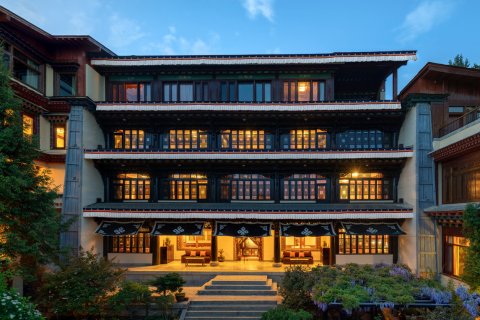 香格里拉松赞绿谷酒店