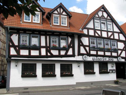 餐厅/迈因策尔图尔膳食旅馆(Restaurant / Pension Mainzer Tor)