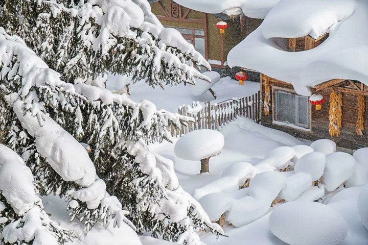 雪乡雪云阁客栈