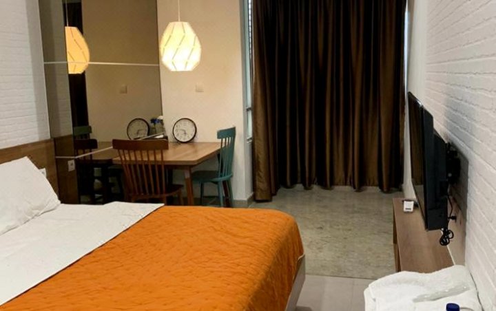 Comfy Room at Apartemen Skandinavia