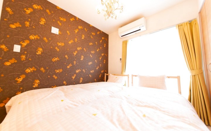 TG-5 复古温馨小清新一居 机场直达 地铁3分(Apartment TG-5 Retro, warm, small and refreshing home 3 minutes from the airport to the subway)