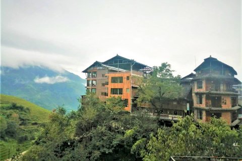 龙脊梯田平安山庄