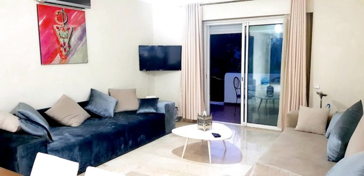 阿加迪尔观光区 2 居公寓酒店(Apartment with 2 Bedrooms in Agadir, Secteur Touristique)