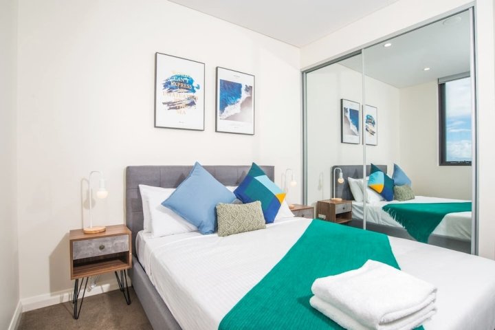 清新的2床2浴公寓在Liverpool(Refreshing 2Bed2Bath Apt in up&Coming Liverpool)