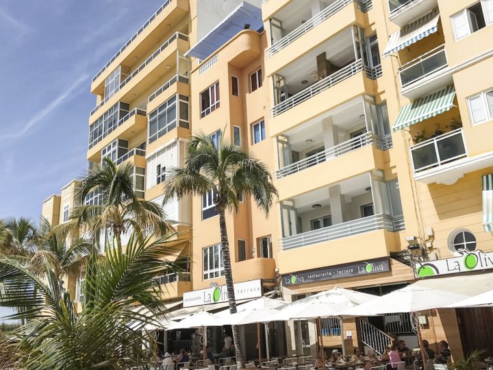 海滩愉悦 - 光之预定酒店(Playa Canteras 2Hab. Vista Mar Primera Linea by Lightbooking)