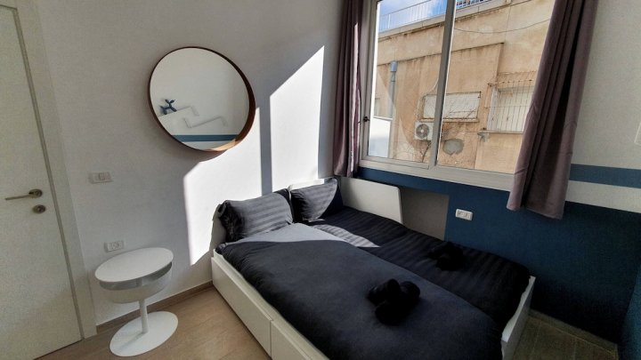位于特拉维夫城市中心的2卧室公寓-70平方米|带1个独立浴室(Design 2 Bdr Apartment - Habima #TL60)