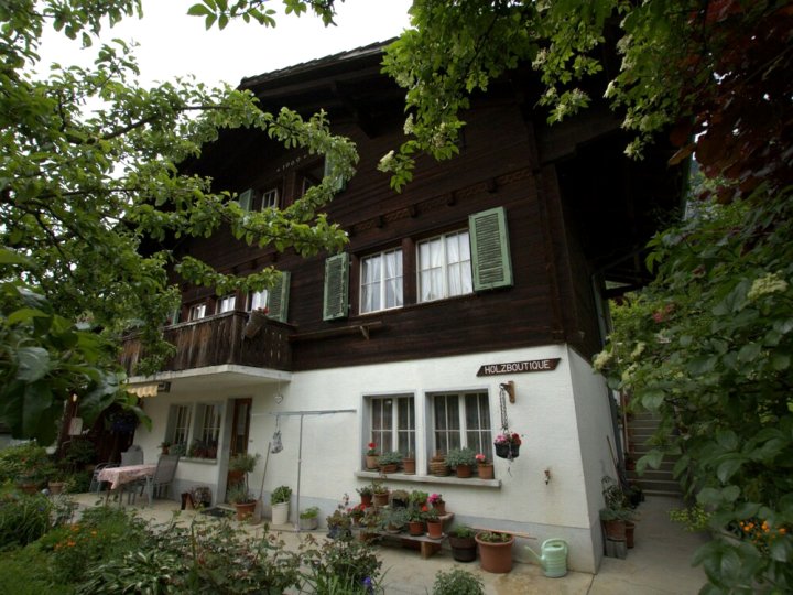 Neat House With View at the Mountains Near Lake Brienz