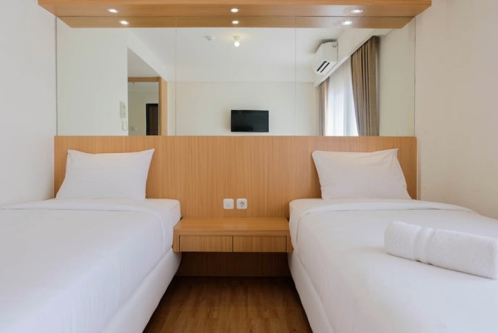 Annora Living公寓的双人床单间(Twin Bed Studio Room at Annora Living Apartment)