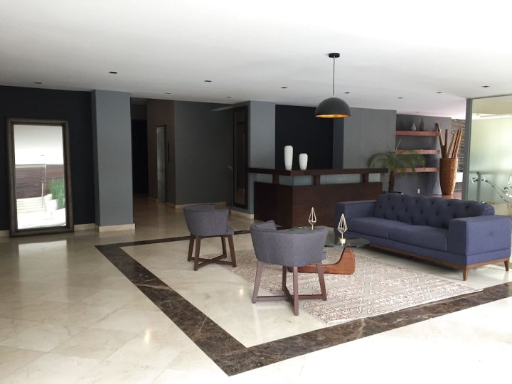 Unique Apartment with Stunning Views of The City @ Santa Fe-Cdmx-1404