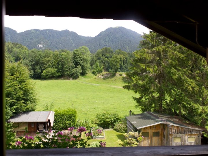 Apartment in Lenggries with Balcony and a View of The Alps