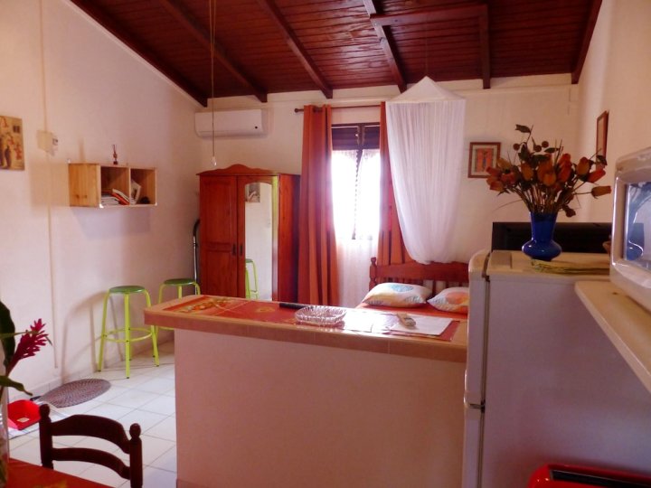Studio in Capesterre Belle Eau, with Enclosed Garden and Wifi Near the Beach