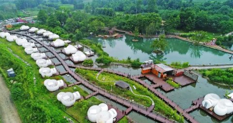 彭州心语星宿泡泡酒店