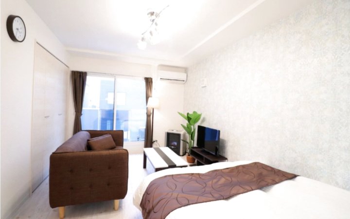 HR302 简约舒适双人房(HR302 simple and comfortable double room)