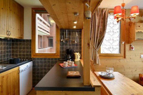 美丽普拉涅公寓 6 人滑雪坡装潢酒店 - Pds225(Belle Plagne Apartment Refurnished Located on The Slopes for 6 People Pds225)