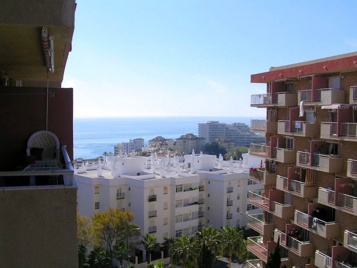 Studio at Benalmadena 500 m Away from The Beach with Sea View Shared Pool and Furnished Balcony